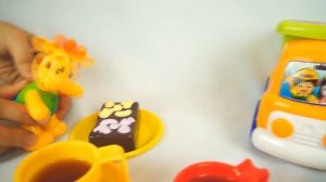 Пластилиновая Азбука. Мофи и Грузовичок. Лепим букву Ч.