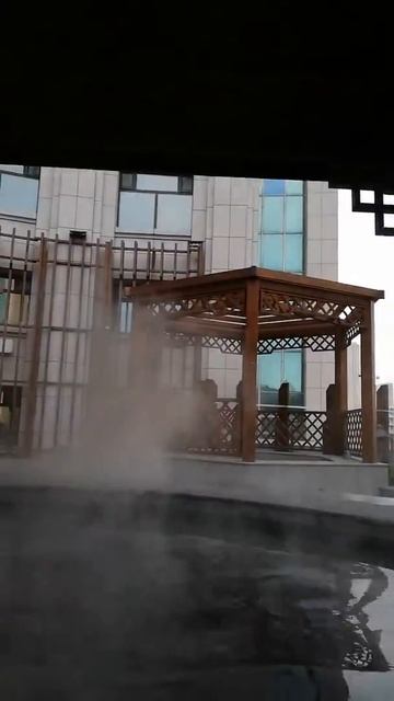 Муданьзянь.На крыше отеля.Горячие источник под открытым небом смотреть онлайн