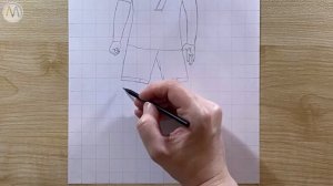 Как нарисовать футболиста Криштиану Роналду легким с?