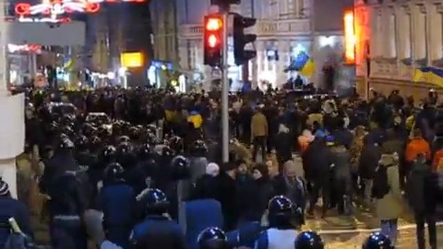 Марш за единую Украину в Харькове, Єдина Україна смотреть онлайн