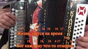 Цените время ведь оно не бесконечно разбор для гармони по цифрам