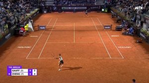 Who Remembers the ICONIC Jump ♀️ | 2024 Rome Quarterfinal | WTA Highlights