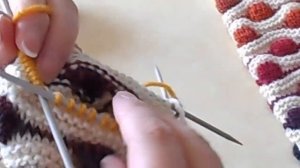 Гольфы спицами.   #2024