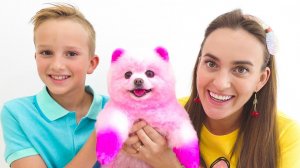 Влад и Ники. Влад и мама поменялись животными - новая серия для детей!