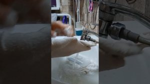 Как отстирать белые носки,обычным мылом,без кипячания
