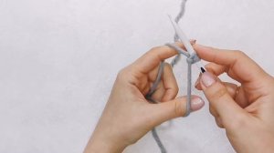 Вязание спицами. Набор петель (knitted cast on) #2 - обратный традиционный (классический)