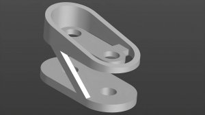Как создать 3д модель детали в КОМПАС 3D Сечение, Оболочка, Массив Урок