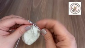 Следки спицами с ажуром🧶