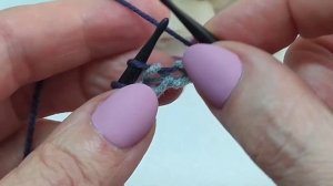 Объёмный двухцветный узор🔥 с двойными лицевыми. Для кардиганов и пуловеров. Ажур без накидов.