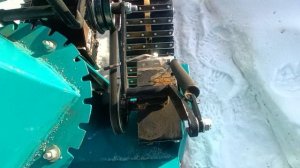 Доработки СМ-600. Механизм натяжения ремня, уменьшенный