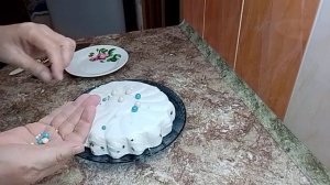 Десерт, творожно - сметанный с желатином, с шоколадными каплями!