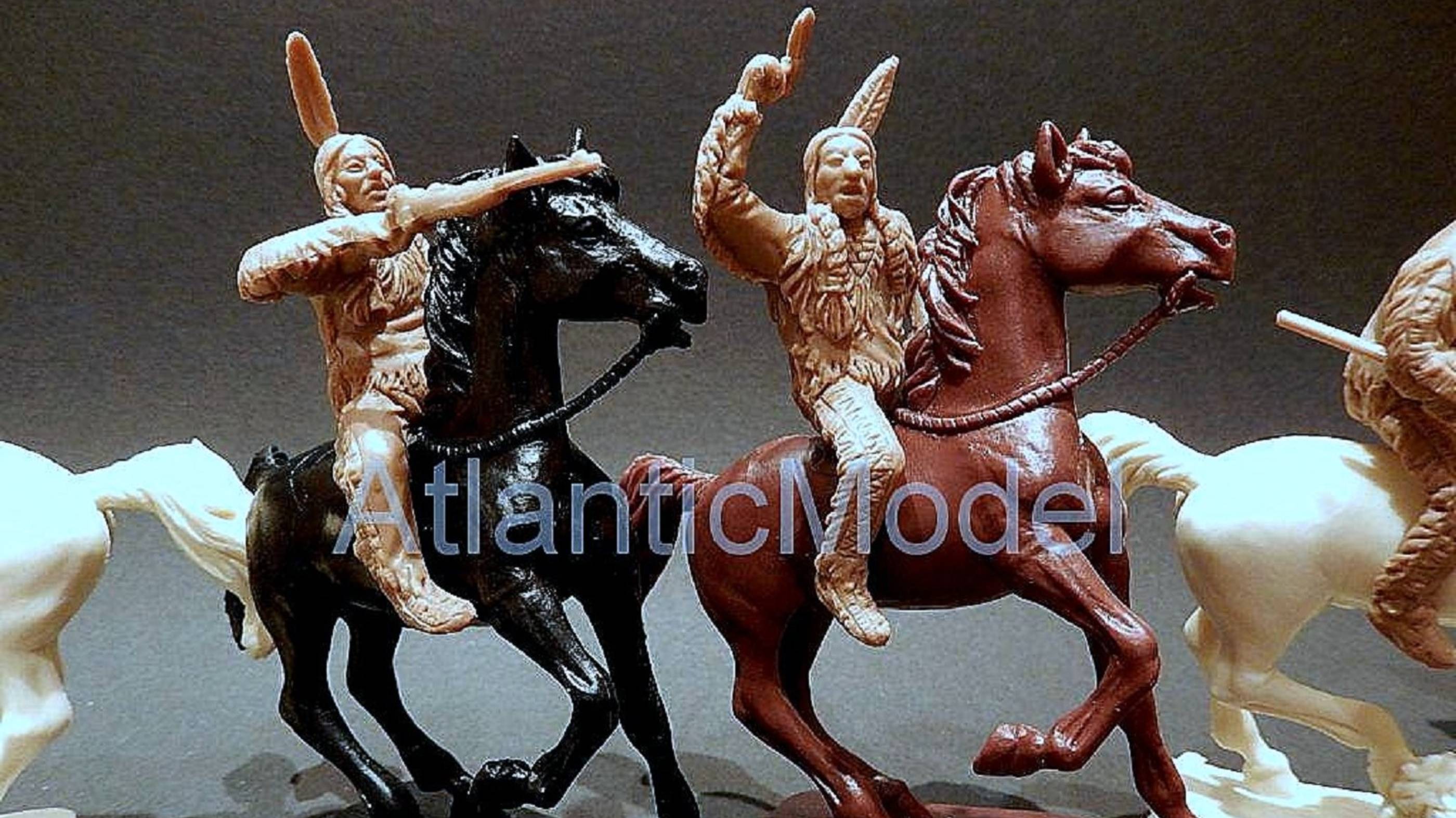 солдатики TSSD 24 Равнинные, конные индейцы смотреть онлайн