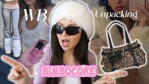 Распаковка с Wildberries в стиле Bimbocore