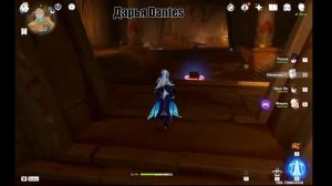 Genshin Impact. Удивительный сундук. Пустынный стол гостеприимство