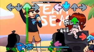 FnF Mr. Beast (Моё прохождение) Hard Team Seas