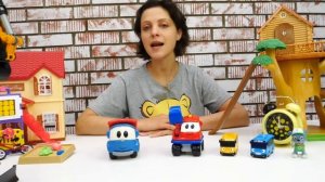 Щенячий патруль Роки и МАШИНКИ - Грузовичок Лева и Детский садик Капуки Кануки - Изучаем машины