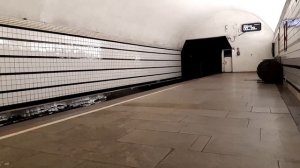 Прибытие "Номерного" на станцию "Проспект Мира" (04.09.2019) [архив]