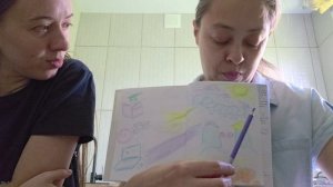Арт-терапия с психологом  @slushaet_olga  техника "Мост"