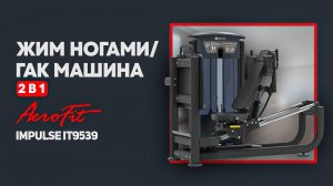 Икры по технике Федорова в тренажере Impulse IT9539