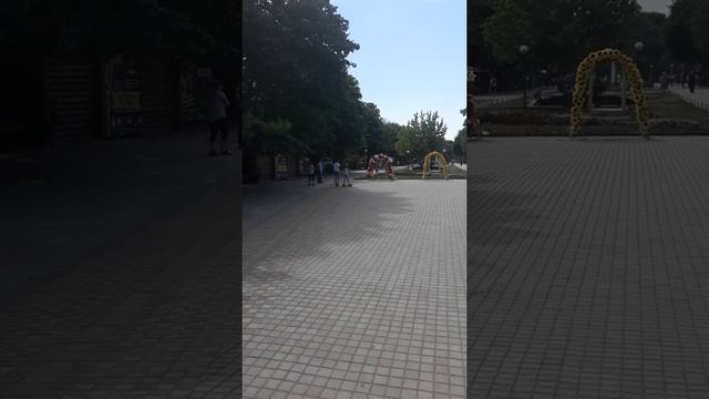 Ейск отдых освоение Гироскутера  Вадим