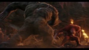 Конг против Шрама. Момент из фильма. Годзилла и Конг: Новая империя(2024)
