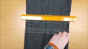 ПОДШИВ укороченных БРЮК с манжетами. МК