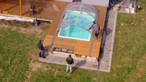 Установка павильона для бассейна Стандарт