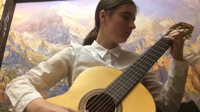 Н. Лукянова Варіації на тему української народної пісні Ой Марічко. Виконує Камінська Катерина.