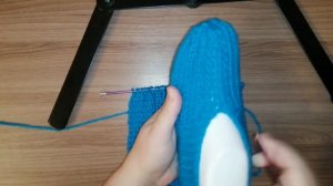 следки для мальчика на двух спицах