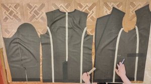 Часть 2. Пошив женского жакета. ВТО швов и разметка кар?