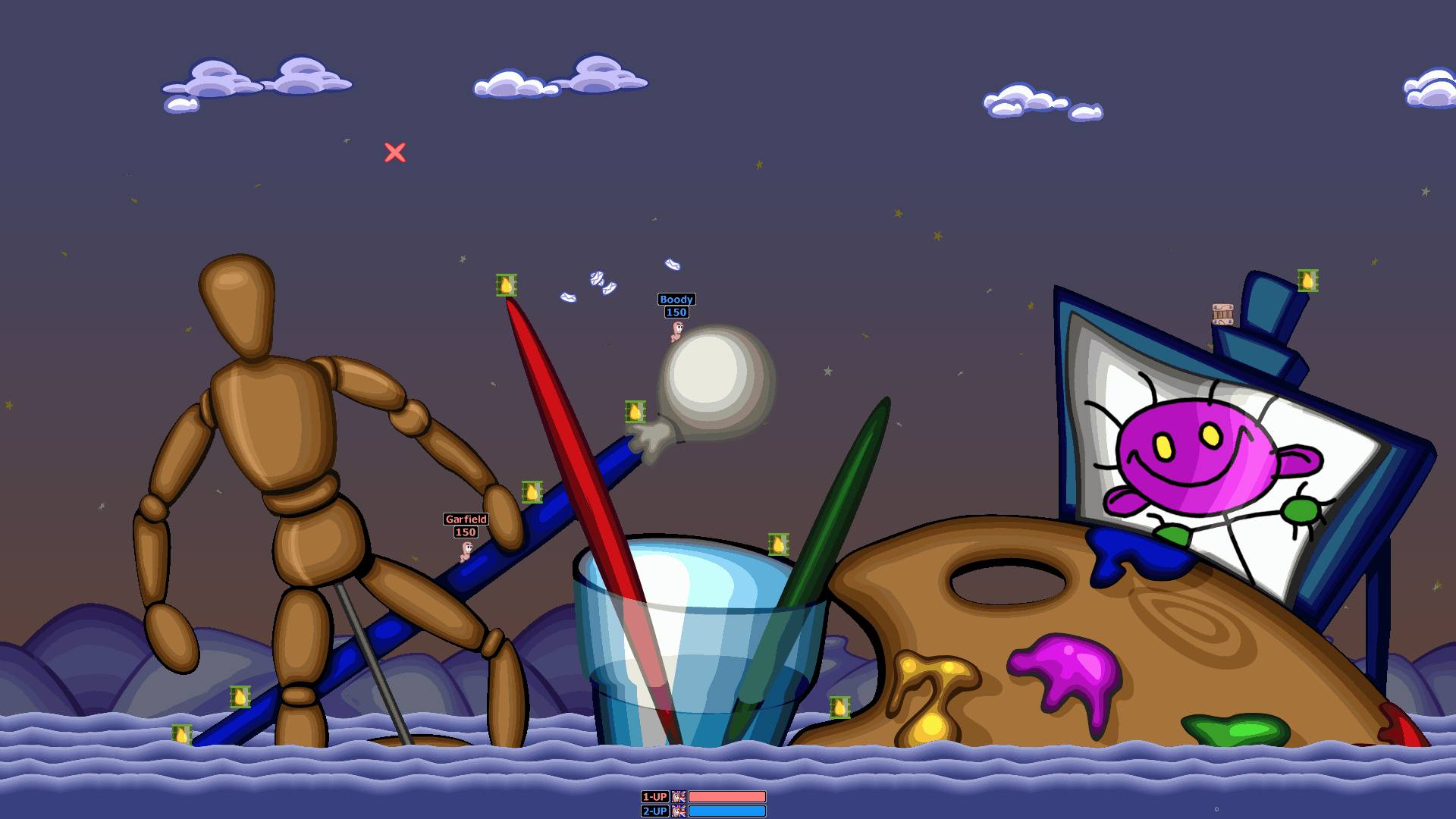 Worms Armageddon: ArtClass смотреть онлайн