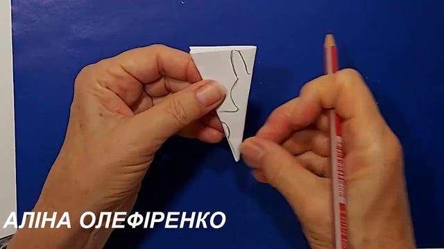 СНЕЖИНКА ЗАЯЦ-2025. Как вырезать #снежинки из бумаги #узорыдляснежинок новогодние поделки декор DIY