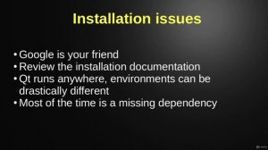 25. Installation issues