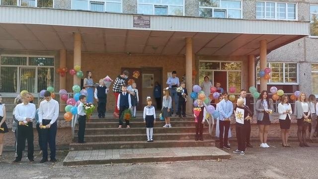 Выступление первоклассников 2020