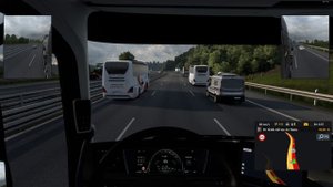 Дорога в облаках | ETS2 Лоу-фай релакс | BomboCat
