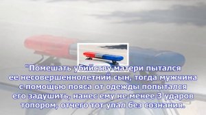 Белгородец зарубил сожительницу топором из-за смс