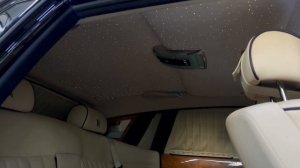 Звёздное небо в любой авто на примере Роллс Ройс