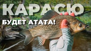 КАРАСЮ БУДЕТ АТАТА! Рыбалка с CF Nano Zero Air. МОРМЫШИНГ на пруду.