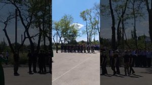 Конкурс смотр Строя и Песни 2025 Ишунский УВК 5 А класс