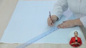 Построение выкройки основы детского платья
