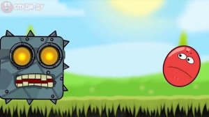 сборник ЛУЧШИХ МУЛЬТИКОВ про красный шарик ! анимация про несносный красный шар red ball 4 от Спуди