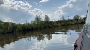 Первый выезд на лодке