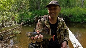 Ловим ХАРИУСА/ Забрались в самую глушь и наловили/ Таежная рыбалка