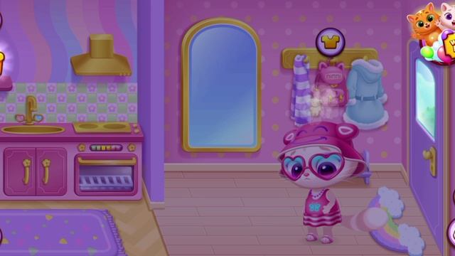 Обучалки-приключалки. Мир Bubbu и Mimmi. 4. Добавляем Бубу и Мими одежду.