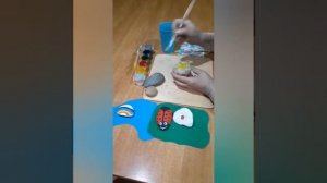 Рисование на камнях