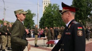 В Гомеле приняли присягу новобранцы войсковой части 5525
