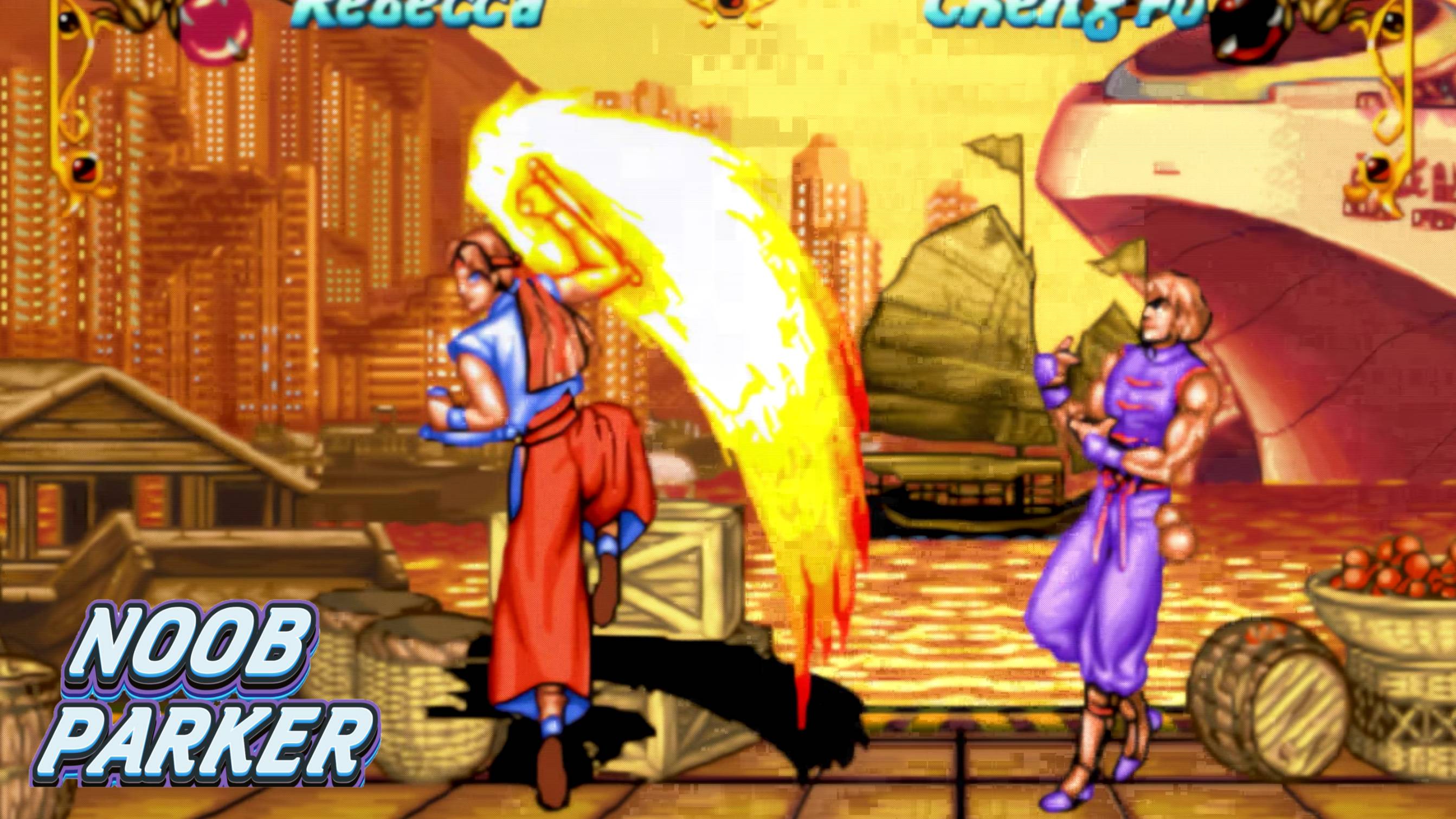 Double Dragon - Rebecca Brielle 1995 4K ретро аркада