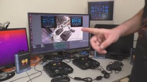 Zero Tolerance и мой Pac-Man. Сеть через Link Cable от Console'щика для SEGA Genesis и Mega Drive