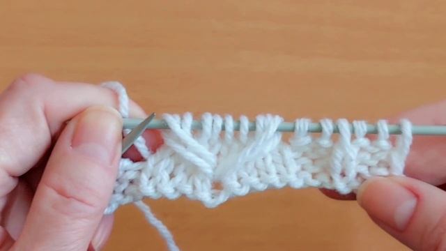 Красивый 👍узор спицами для жилета, свитера, шапочки. смотреть онлайн