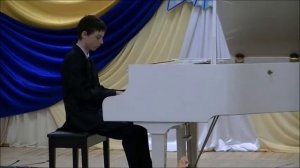 Назар Стецюк - выпускник фортепианного отделения ДШИ №2 пгт.Высокий. (Государственная программа)